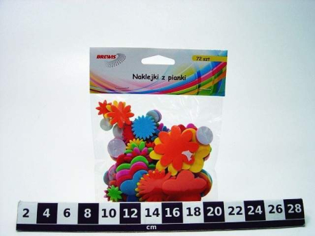 NAKLEJKI Z PIAN.KWIATY PVC02 0273