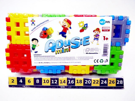 KLOCKI KONSTRUK. ADUSIE MINI 48EL 9366