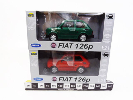 FIAT 126P MODEL 1/21 METAL 0660