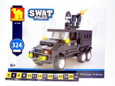 KLOCKI SWAT SAMOCHOD 324EL 6061