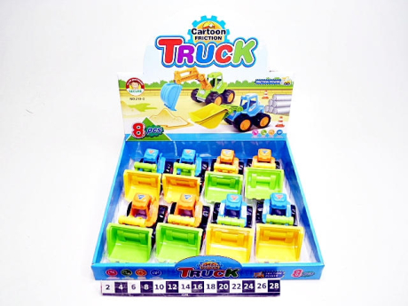 AUTO KOPARKA CARTOON TRUCK A8 1430