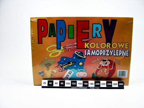 ZESZYT PAPIER KOL.SAMOPRZ. C-4 0068