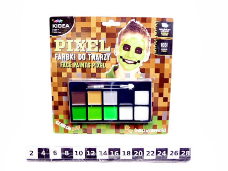 FARBKI DO TWARZY ZESTAW PIXEL 2185