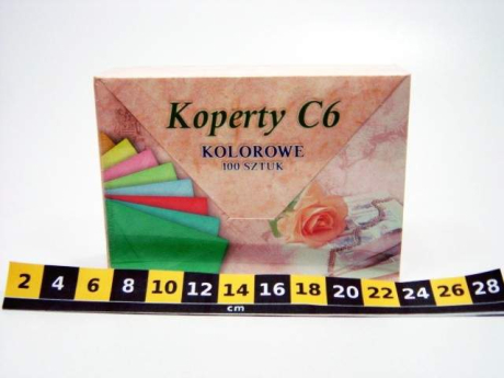 KOPERTY KOLOR C6 (100SZT) 0927