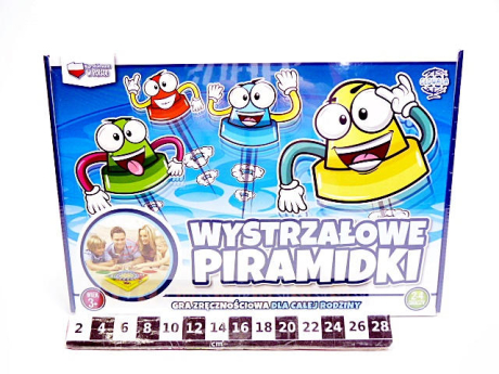 WYSTRZALOWE PIRAMIDKI GRA ZRECZN. 8146