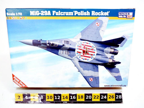 MODEL MIG-29A FULCRUM POLISH ROCKET 0970