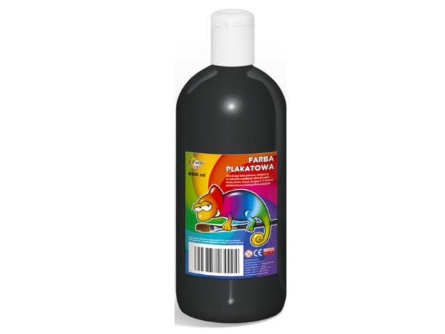 FARBY PLAKATOWE 500ML CZARNA 0249