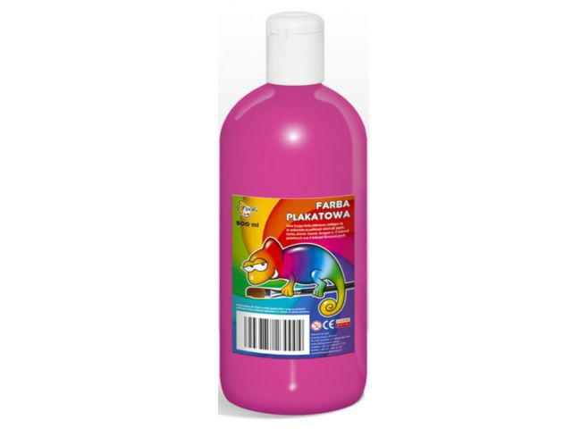 FARBY PLAKATOWE 500ML ROZOWA 0140