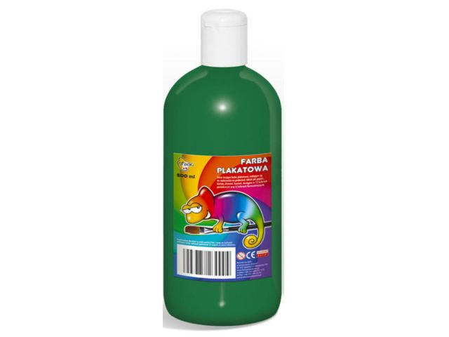 FARBY PLAKATOWE 500ML ZIEL. CIEMNA 0201