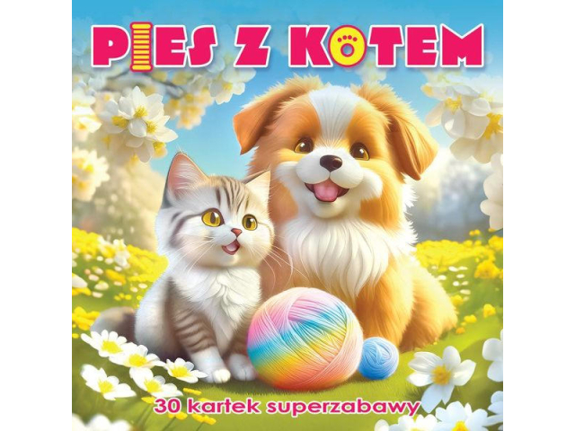 PIES Z KOTEM 4907