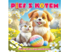 PIES Z KOTEM 4907