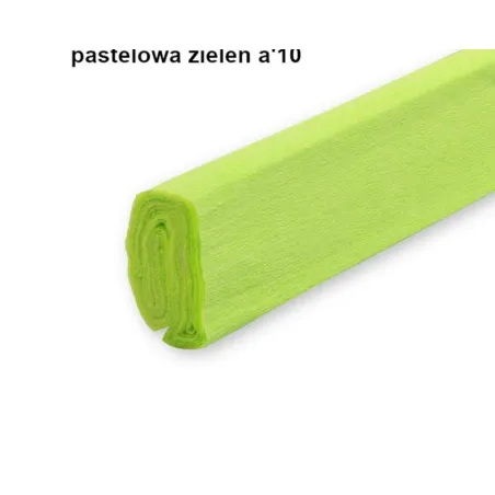 Bibuła Marszczona 50x200 Zielony Pastel A10 | Hurtownia F.H. Bonk