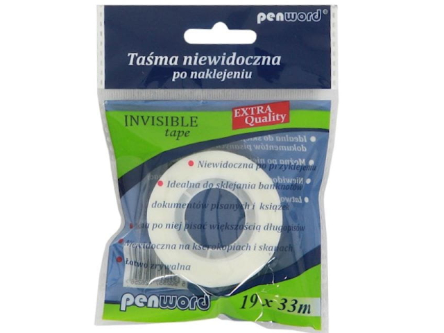 TASMA INVISIBLE NIEWIDOCZNA 33M 6256