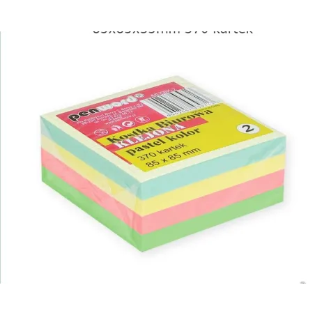 Kostka Biurowa Pastelowa 85x85 370k PS450 | Hurtownia Bonk