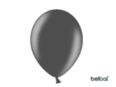 BALON PASTEL 23CM CZARNY 100SZT 0753
