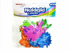 NAKLEJKI Z PIANKI PVC50 DINOZAURY 3977