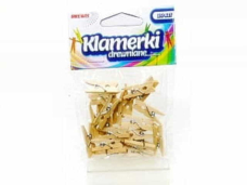 KLAMERKI NATURALNE 2.5CM SPN25 7937