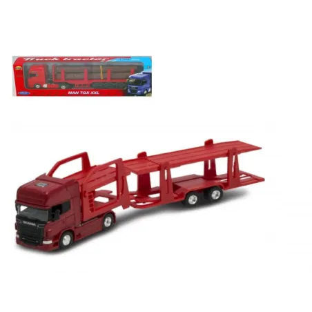 Scania V8 Transporter Welly 1:64 GO3060 | Hurtownia Zabawek Bonk