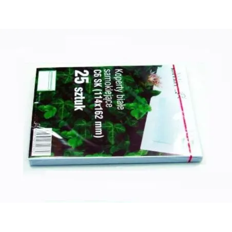 KOPERTA FOL. C6 25SZT.