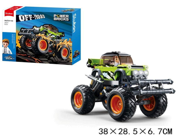 KLOCKI SLUBAN MONSTERTRUCK 264 EL.3934