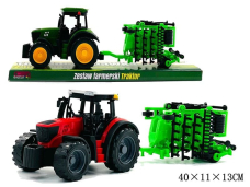 TRAKTOR Z BRONAMI 41CM 1563