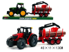 TRAKTOR Z DREWNEM 41CM 1525