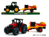 TRAKTOR Z MASZYNA ROLNICZA 41CM 1556