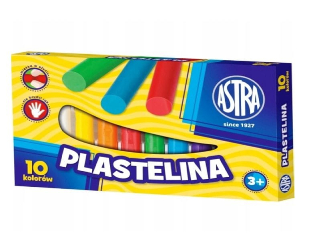 PLASTELINA 10 KOL. ASTRA 0088