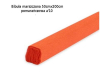 BIBULA 50X200 POMARANCZOWA A10 8078