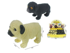 MOPS Z GROSZKIEM 10CM 2KOL. A24 4920