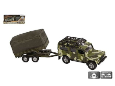 LAND ROVER MILITARNY Z PRZYCZEPA 7823