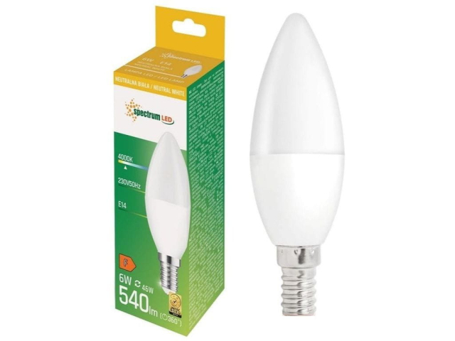 ZAROWKA SPECTRUM E14 6W B. NEUTRAL 5032