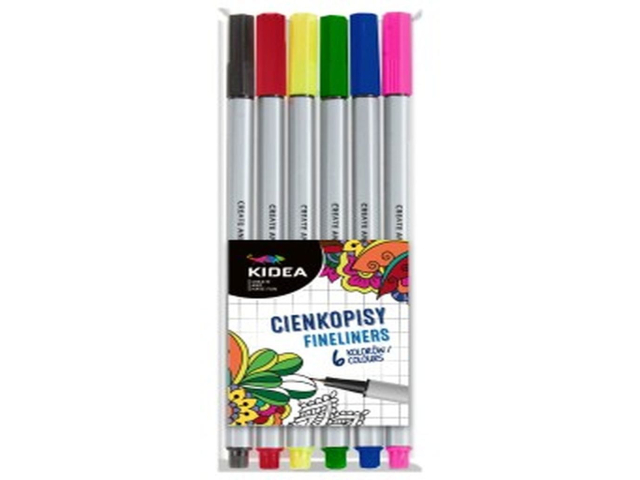 CIENKOPISY 6KOL KIDEA 6653