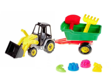 TRAKTOR 138 + ZESTAW DO PIASKU 0428