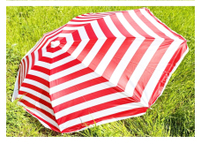 PARASOL OGRODOWY / PLAZOWY PASKI 4547