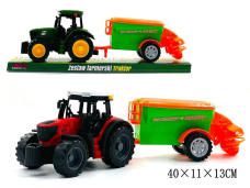 TRAKTOR Z MASZYNA ROLNICZA 1495