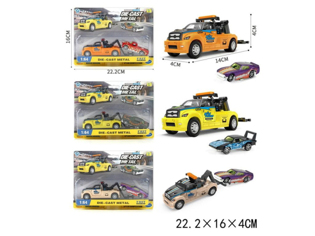 AUTO HOLOWNIK 1:64 NA BLISTRZE 0169