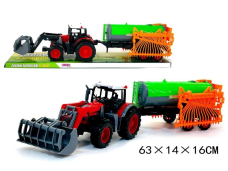 TRAKTOR Z MASZYNA ROLNICZA 3827