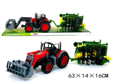 TRAKTOR Z MASZYNA ROLNICZA 3834