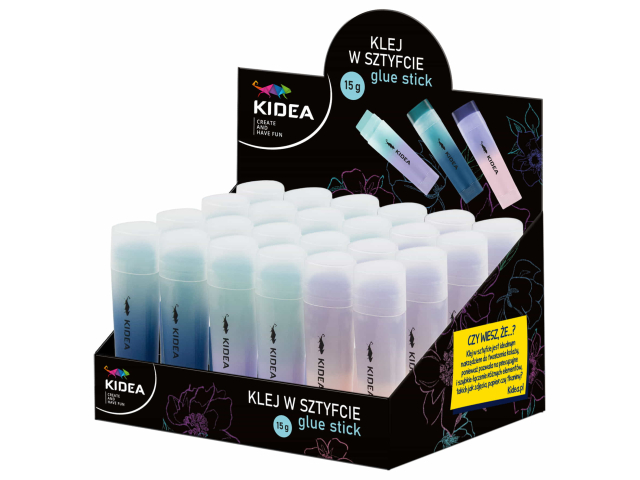 KLEJ W SZTYFCIE 15G KIDEA 6783