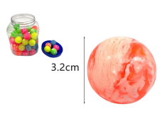PILKA KAUCZUK KOLOROWA 3CM A60 2705
