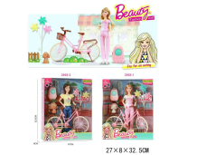 LALKA NA ROWERZE BEAUTY 3217