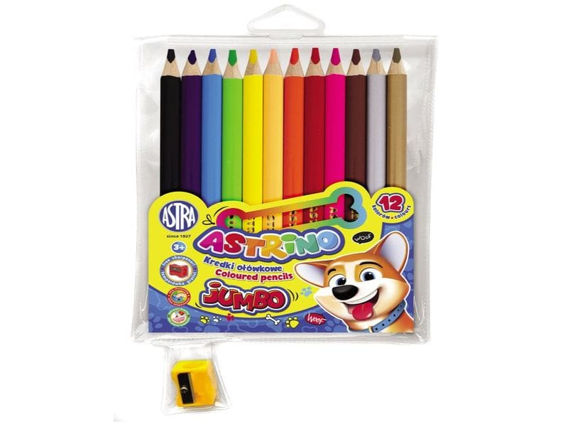 KREDKI OLOWK. OKRAGLE 12KOL ASTRINO 7733