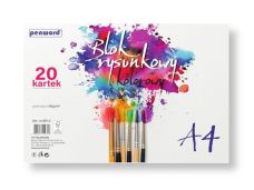 BLOK RYSUNKOWY A4 KOLOR 80G 9743