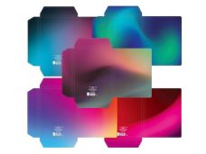 TECZKA Z GUMKA A4 SOFT OMBRE MIX 5KOL 13