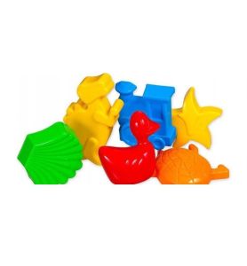ZESTAW FOREMEK DO PIASKU 6SZT. 0053
