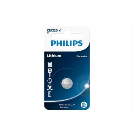 Bateria Litowa Philips CR 1220 3V ME713 | Hurtownia F.H. Bonk