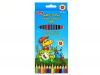 KREDKI ELAST. ZEBOZAURUS SOFT 12SZT 5038