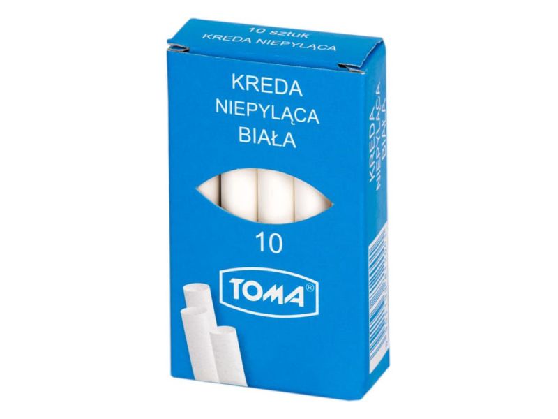 KREDA SZKOLNA BIALA 10SZT A10 2001