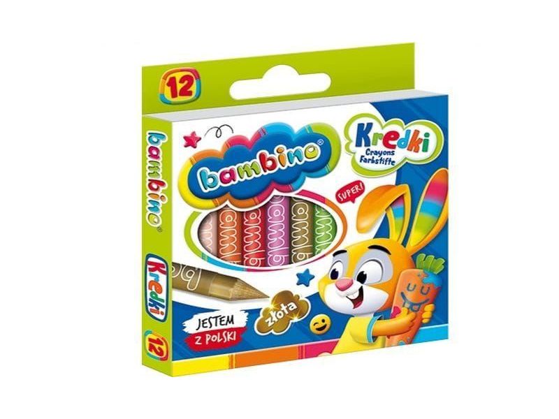 KREDKI BAMBINO 12 KOL. 0225